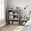 3 Tier Bookcase, Farmhouse Book Shelf with Storage, 40 Inch Tall Open Display Bookshelves - 4 of 4