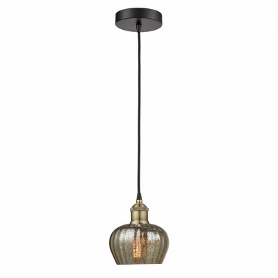 Fenton - 1 Light Mini Pendant In Industrial Style-8.25 Inches Tall and 6.5 Inches Wide