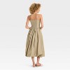 Women's Corset Bubble Midi A-Line Dress - Future Collective - 2 of 3