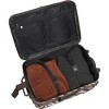 Rockland Fashion Softside Upright Luggage Set Telescoping Handles Peace 4-Piece (14/19/24/28) - 2 of 4