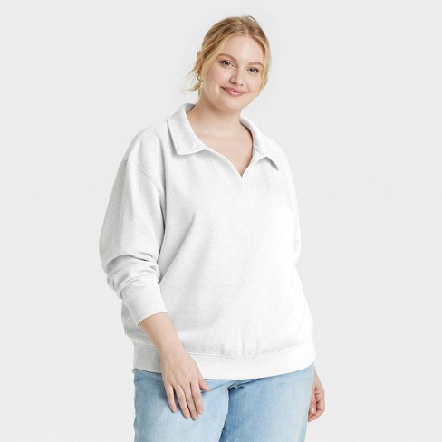 Women's Leisure Studio Pullover Sweatshirt - Universal Thread™ - image 1 of 3