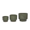 Vynxaria Modern Ceramic Flowerpot - Elegant Planter for Indoor & Outdoor Use - 3 of 4