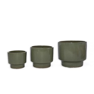 KTMBDW Plant Pots, Ceramic Planters with Drainage Holes,Nursery Planting Pot for Indoor Out Door Plants - 1 of 4