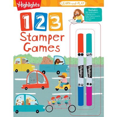 Highlights Learn-and-play 123 Stamper Games - (paperback) : Target