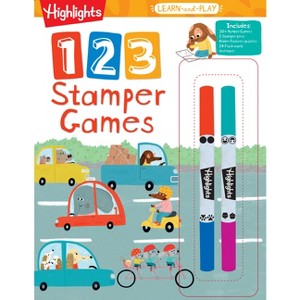 Highlights Learn-And-Play 123 Stamper Games - (Paperback) - 1 of 1