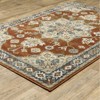 Oriental Weavers Branson BR04A Rust/ Beige Indoor Area Rug - 3'3" x 5' - 4 of 4