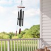 VEVOR Wind Chimes for Outside, 48 in, Deep Tone Wind Chimes with 5 Tubes, Unique Large Memorial Wind Chimes for Anniversary, Black - 2 of 4