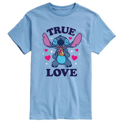Men's - Lilo and Stitch - True Love Short Sleeve Graphic T-Shirt