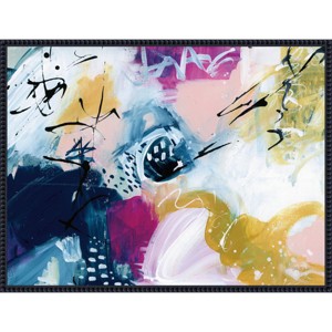 Amanti Art Graffiti Abstract I by Yvette St. Amant Framed Canvas Wall Art - 1 of 4