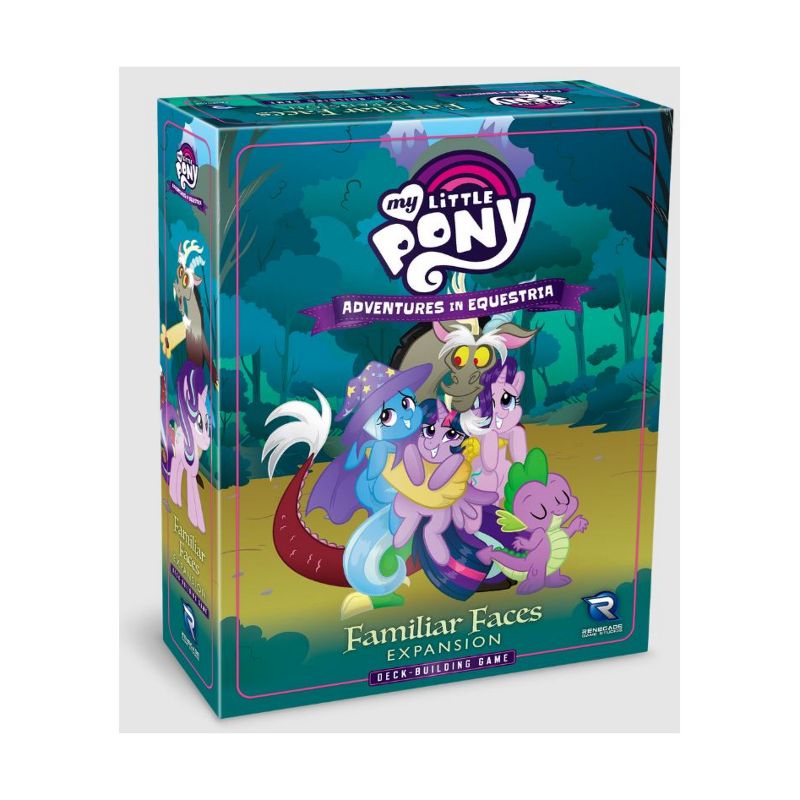 My Little Pony - Adventures in Equestria Deck-Building Game - Familiar Faces Expansion Board Game, 1 of 2