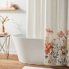 71"x71" RPET Fabric Mid Weight Shower Liner - Threshold™ - 2 of 4