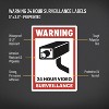 Avery 24 Hour Video Surveillance Warning Labels, Waterproof, UV Resistant, Preprinted, 5" X 3.5", 8 Labels - 2 of 4