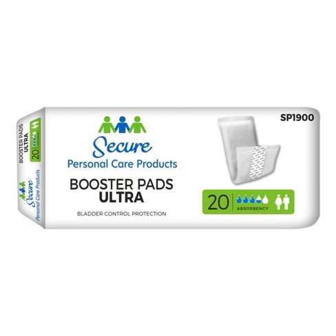 Secure Ultra Booster Pad Heavy Absorbency 13 Inch Length : Target