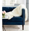 Faux Shadow Throw Blanket - White - 50" x 60" - Safavieh . - 2 of 3