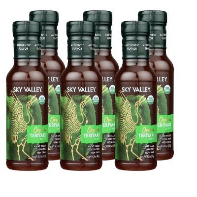 Sky Valley Organic Teriyaki Sauce - Case of 6/14.5 oz