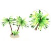 Unique Bargains Aquarium Plants Decorations Artificial Aquatic Plant Green 2.95" 1 Pcs - 3 of 4