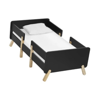 Vtec Trading Black Pinewood Convertible Kid's Bed