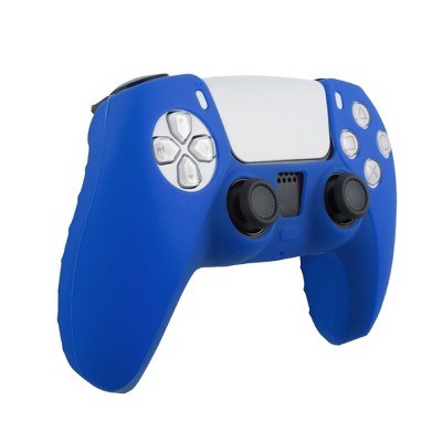 Insten Controller Grip Cover Case Compatible with PS5 Controller - Protective Silicone Skin, Blue
