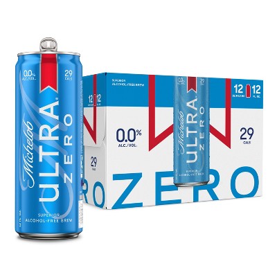 Michelob ULTRA Zero Non-Alcoholic - 12pk/12 fl oz Cans