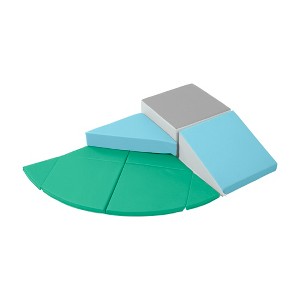 ECR4Kids SoftZone Junior Adventurer's Summit Ramp, 4-Piece - 1 of 4
