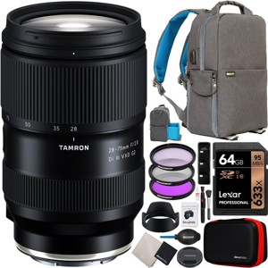 Tamron 28-75mm F/2.8 Di III VXD G2 Lens A063 for Sony E-Mount Full Frame Bundle - 1 of 4