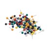 Advantus Map Tacks, Plastic, Assorted, 0.38", 100/Box - 3 of 3