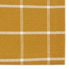 DII Check Placemat Set 6 Piece, Honey Gold Check, 13x19" - 3 of 4