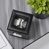 Personalization Mall Vegan Leather 2 Slot Watch Box - 3 of 4