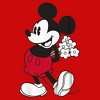 Boy's Mickey & Friends Classic Mouse Flowers T-Shirt - image 2 of 4