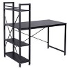 Tangkula Computer Desk Home Office Desk PC Laptop Study Workstation Table With 4 Shelves - 2 of 4