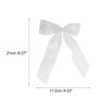 Unique Bargains Fashion Double Ribbon Hair Clips Hairdo Clip 2 Pcs - 4 of 4