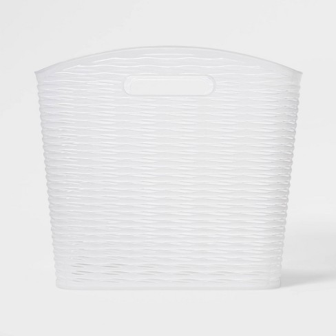 Y-Weave Storage Curved Bin White XL – Room Essentials, 16.63″ x 12.63″ x  11.25″ – Find Organizers That Fit