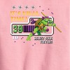 Boys' - Teenage Mutant Ninja Turtles - Its Ninja Time Donnie Graphic Long Sleeve Fleece Sweatshirt - 2 of 3