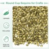 Unique Bargains PVC Durable Lightweight Sequin Embellishments 3000 Pcs - 2 of 4