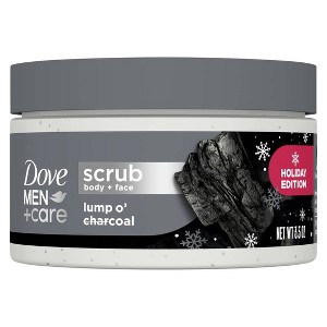 Dove Men+Care Limited Edition Body & Face Scrub - Lump O' Charcoal - 3.5oz - 1 of 4