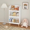 BRINJOY Kids Bookshelf, 3-Tier Bookcase, Book Organizer, toy Storage Cabinet Organizer - 3 of 4
