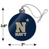 US Naval Academy Primary Logo Acrylic Christmas Tree Holiday Ornament - 3 of 3