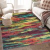 Washable Modern Rug Non Slip Low Pile Rug Soft Contemporary Throw Floor Cover Foldable Indoor Carpet for Living Room Bedroom Playroom Nursery - 3 of 4