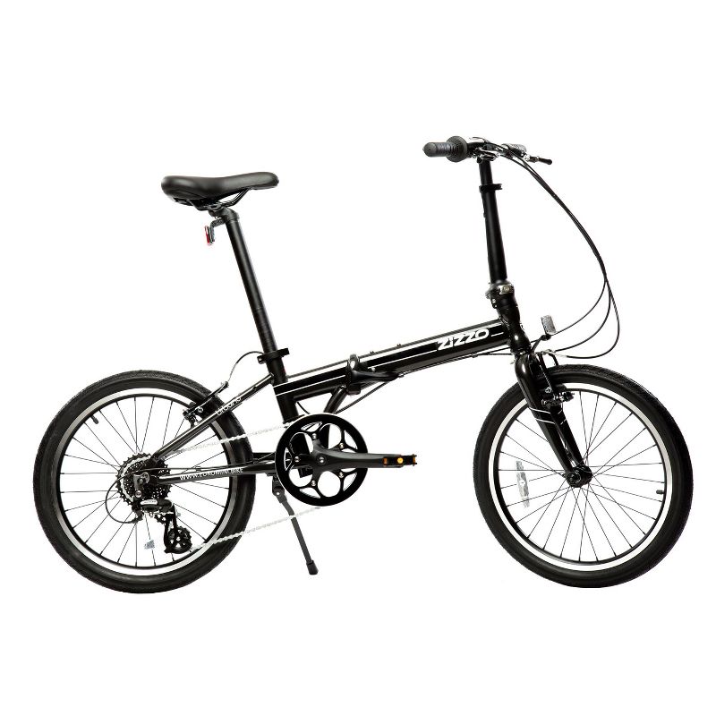 ZiZZO Urbano 8-Speed Aluminum 20&#34; Folding Bike - Gray, 1 of 10
