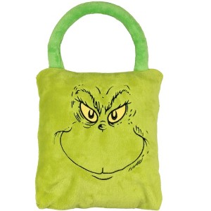 How the Grinch Stole Christmas Holiday Tote Bag Fleece Throw Blanket - 40" x 39" - 1 of 4