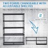 Coucheta Storage Shelving Unit, 5-Tier Heavy Duty Metal Rack with 2200 LB Capacity, Adjustable Garage Shelves for Warehouse, Garage, Pantry, Closet - 3 of 4