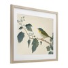 Stupell Industries Blue Bird and Leaves Framed Print Under Glass Art - 2 of 4