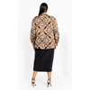 Women's Plus Size Lucille Print Shirt - paisley mirage | CITY CHIC - 4 of 4