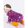 RuffleButts Baby Toddler Girls Long Sleeve Flutter Bubble Romper - 4 of 4
