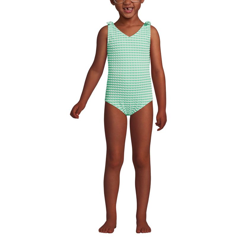 Lands' End Kids Plus Sequin Graphic UPF 50 Tugless One Piece, 3 of 5