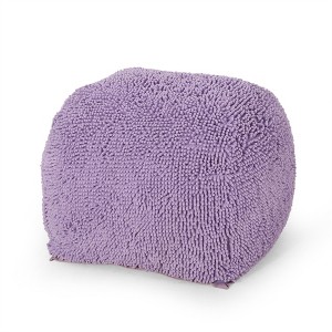 XINGHANZHENXUAN Square Pouf, Soft Ottoman, 250lb Capacity, Ready-to-Use Accent Seat - 1 of 4