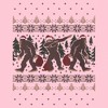 Girl's Lost Gods Ugly Christmas Dabbing Bigfoot T-Shirt - 2 of 4