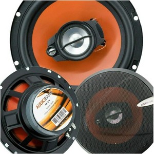 Audiobank 2X AB674 6.5-Inch 600 Watts Peak Power Handling 3-Way G-Series Car Audio Stereo Coaxial Speakers with Grill Polypropylene with MICA Cone - 1 of 4