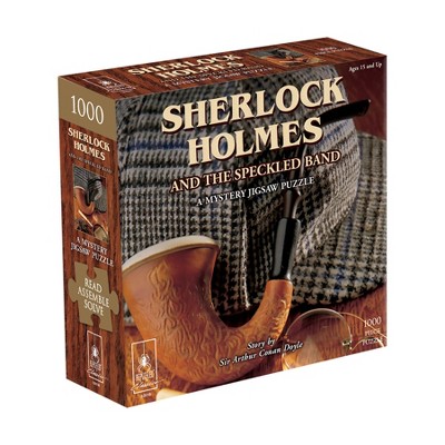 Bepuzzled Classic Mystery: Sherlock Holmes and the Speckled Band Jigsaw Puzzle - 1000pc