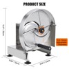 Commercial Vegetable Slicer Manual Potato Tomato Slicing Machine Onion Slicer Stainless Steel Vegetable Cutter Fruit Slicer - 4 of 4